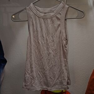 Shein tan/grey Tank Top